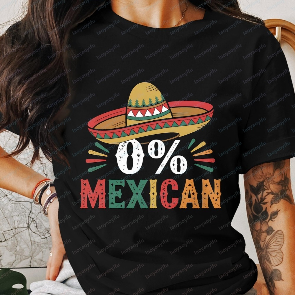Mens Fashion Mexico - تي شيرت بتصميم 0% 0 Percent