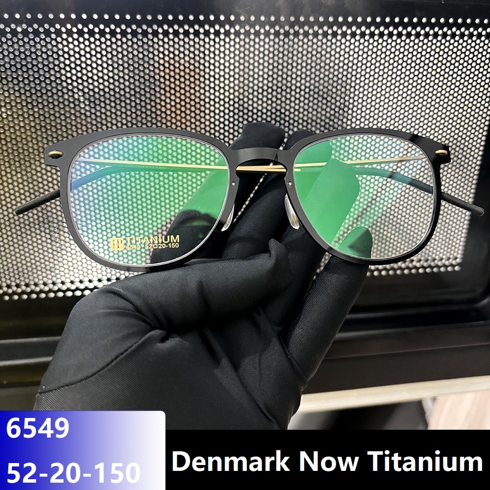 Men'S Fashion Glasses 2026 - إطار نظارات دنماركي الصنع 6549 بيضاوي