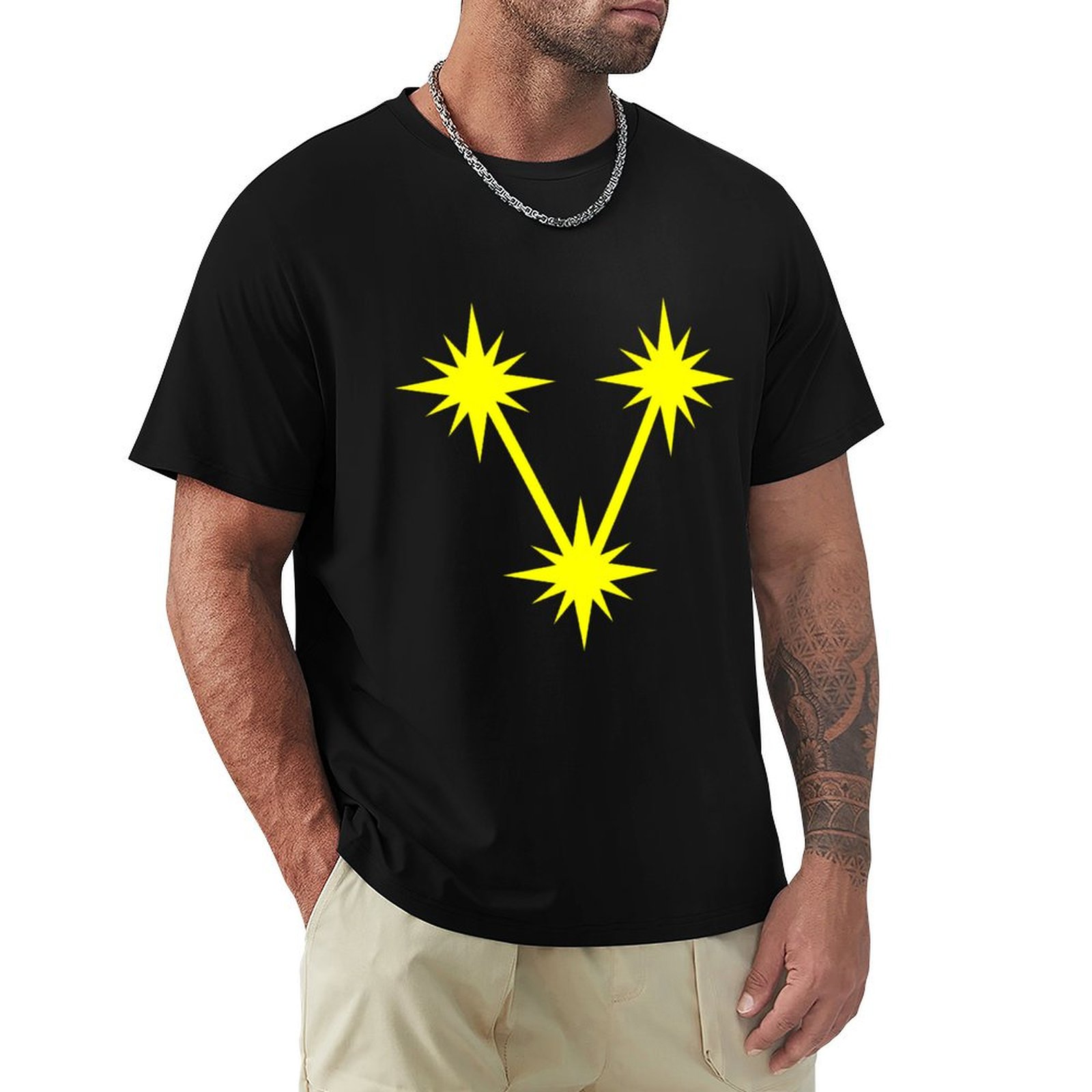 Men'S Fashion Nova Shirts - تي شيرت نوفا كلستر بسيط وأنيق