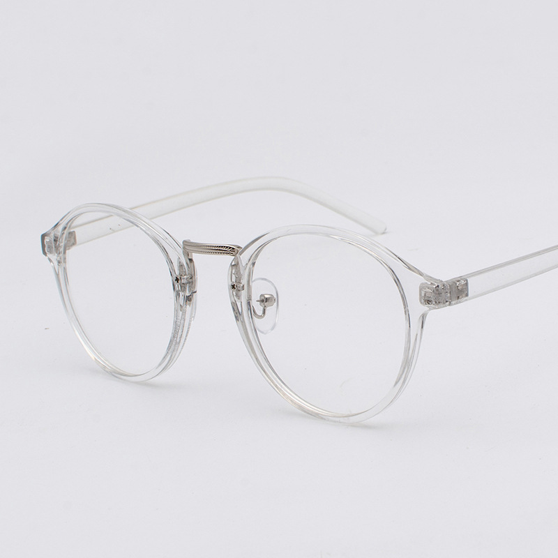 Men'S Fashion Glasses 2026 - نظارات دائرية شفافة على الموضة بإطار