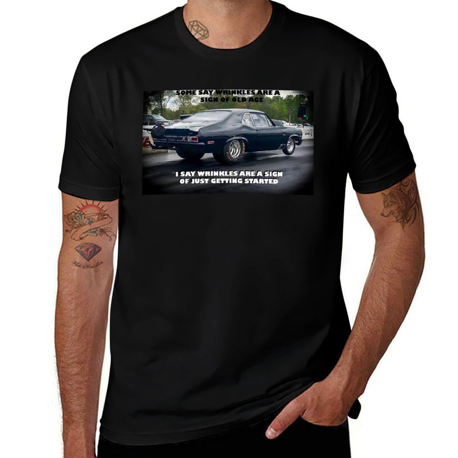 Men'S Fashion Nova Shirts - تي شيرت Blacktop Outlaw Nova تي
