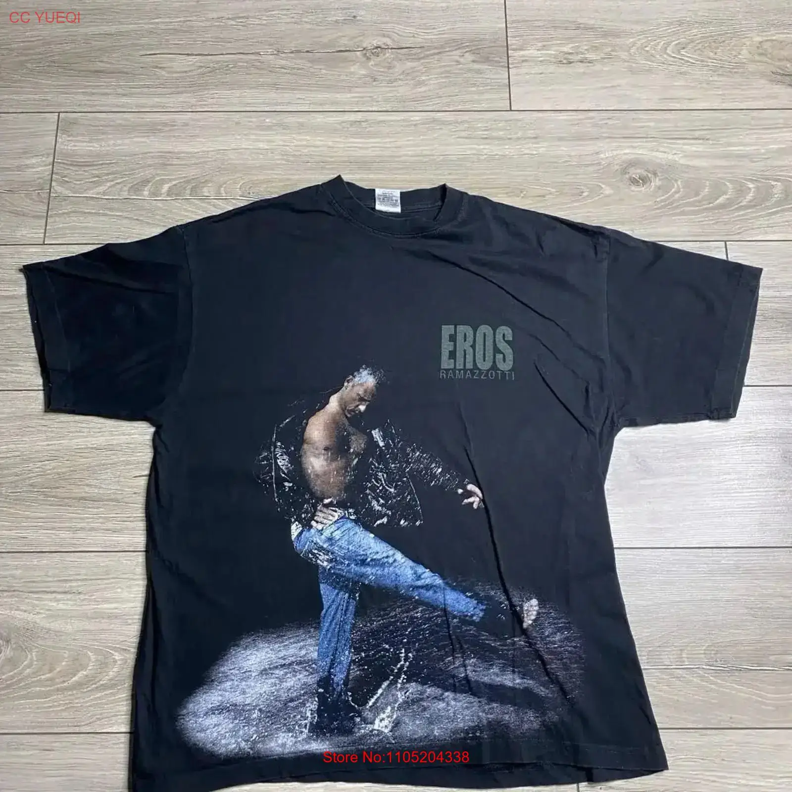 Xl Men'S Fashion - تي شيرت رجالي Eros Ramazzotti World