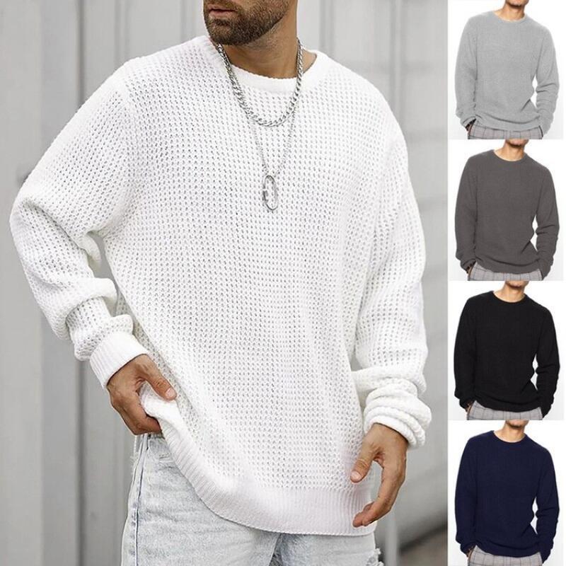 Mens Fashion Jumpers - 2026 الرجال محبوك سترة ربيع الخريف