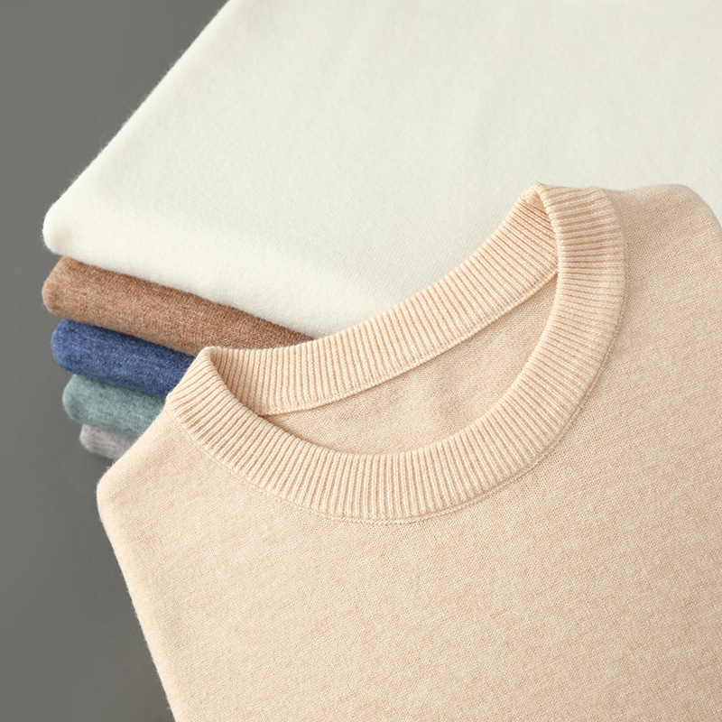 بلوفر كشمير رجالي برقبة دائرية - مراجعة Mens Fashion Jumpers وسعره
