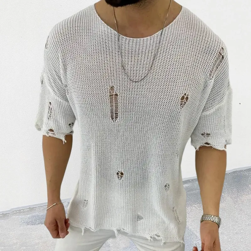 2025 صيف جديد الرجال بلون سترة - مراجعة Mens Fashion Jumpers وسعره