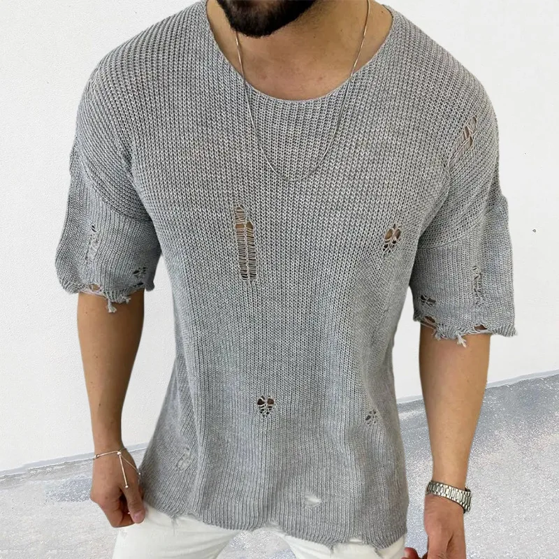 2025 صيف جديد الرجال بلون سترة - مراجعة Mens Fashion Jumpers وسعره