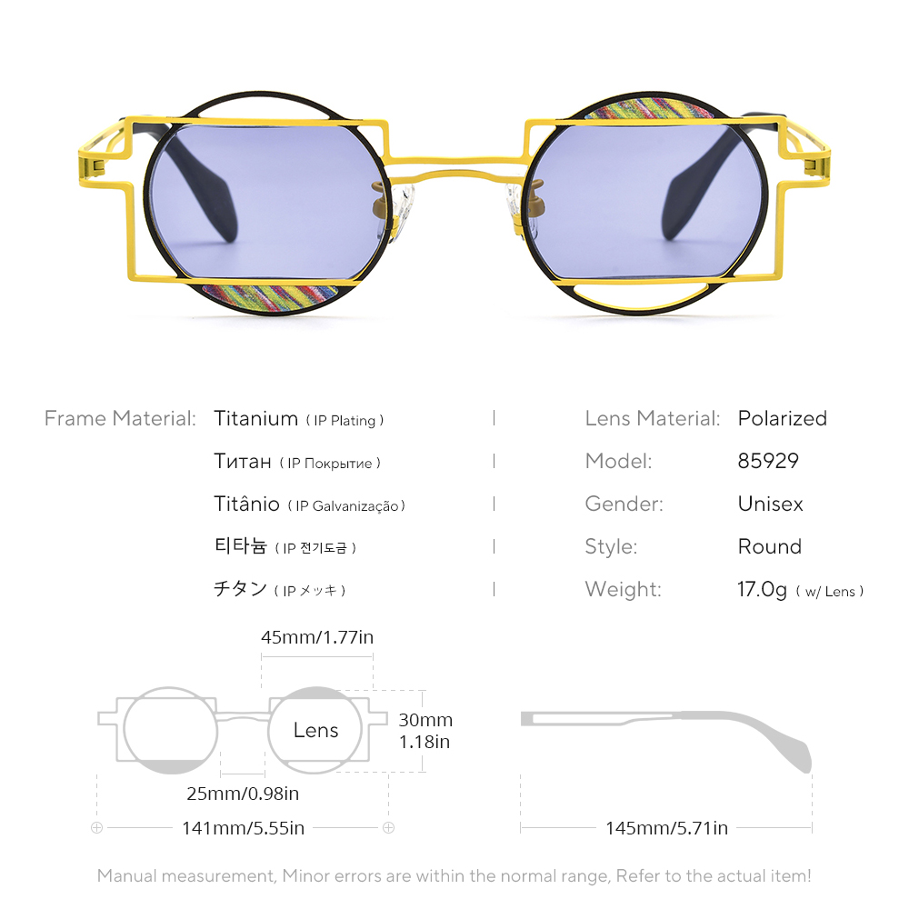 نظارات شمسية FONEX من التيتاني - مراجعة Men'S Fashion Glasses 2026 وسعره