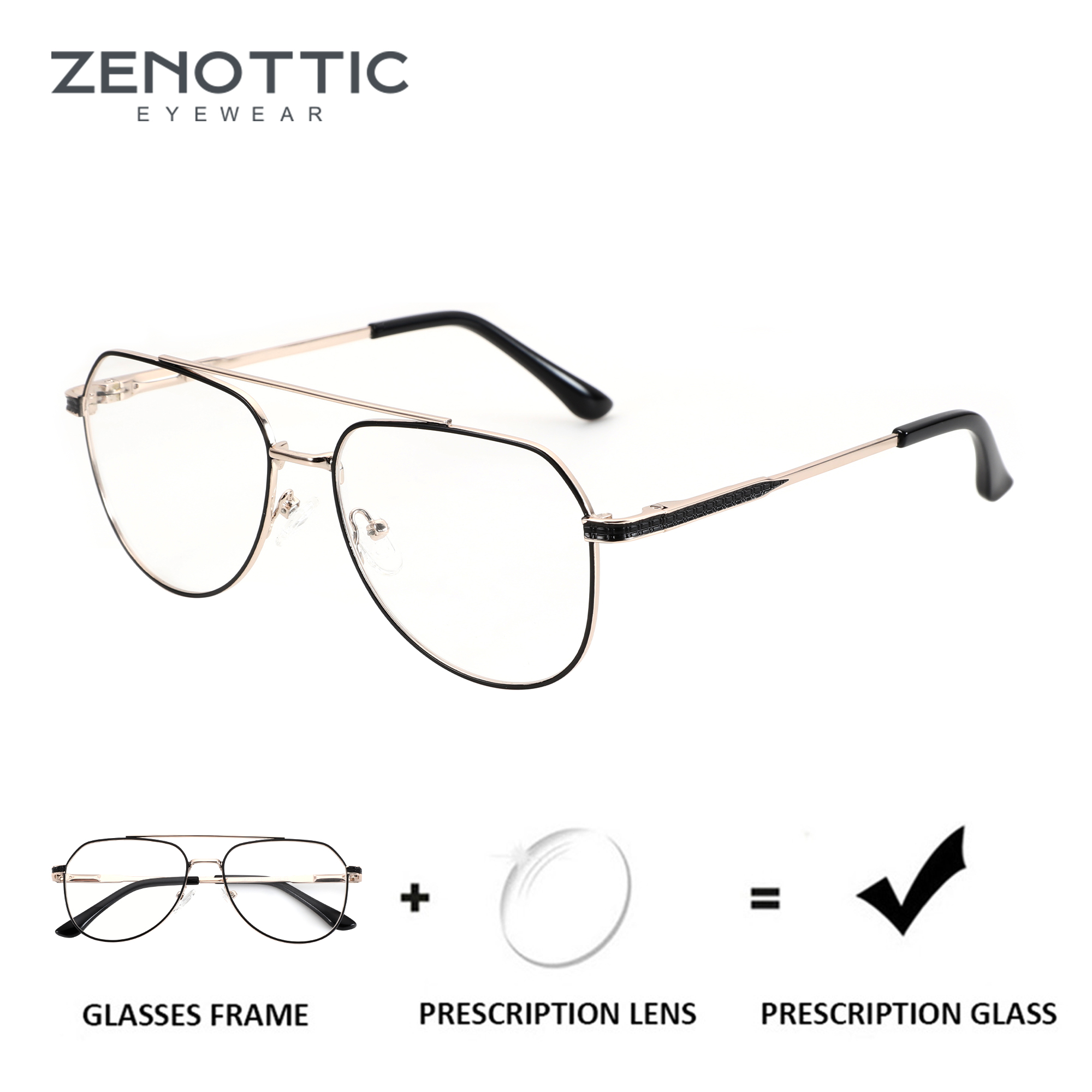 نظارات طبية رجالية أنيقة طراز  - مراجعة Men'S Fashion Glasses 2026 وسعره