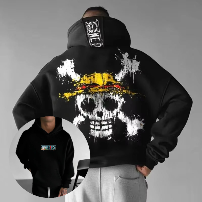 سترة بقلنسوة كبيرة الحجم بقطعة - مراجعة Mens Fashion Jumpers وسعره