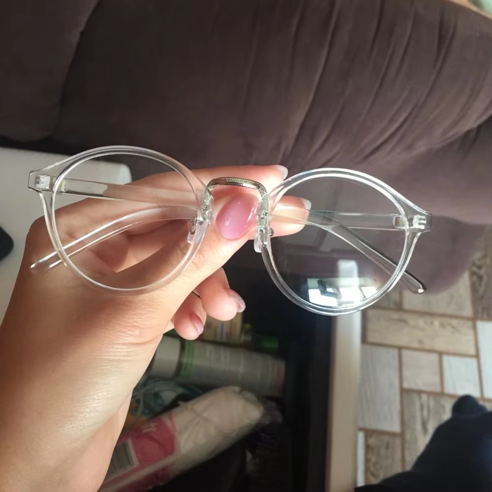 نظارات دائرية شفافة على الموضة - مراجعة Men'S Fashion Glasses 2026 وسعره