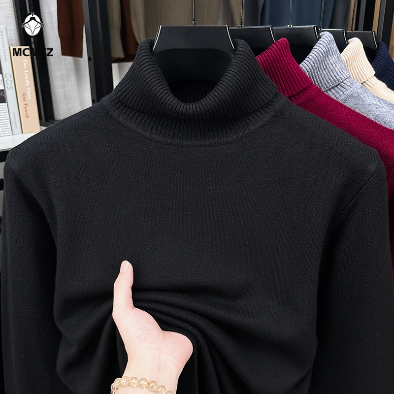 سترة رجالية مريحة برقبة عالية  - مراجعة Mens Fashion Jumpers وسعره