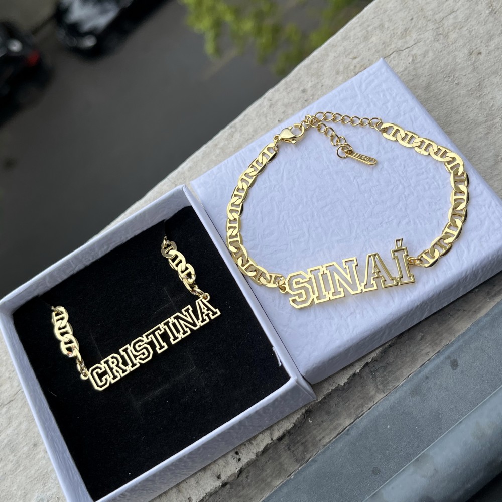DUOYING-مخصص اسم قلادة جوفاء ، - مراجعة Men'S Fashion Jewelry Bracelets وسعره