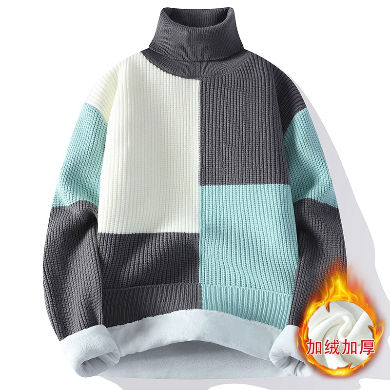 جديد الشتاء الرجال الصوف الداف - مراجعة Mens Fashion Jumpers وسعره