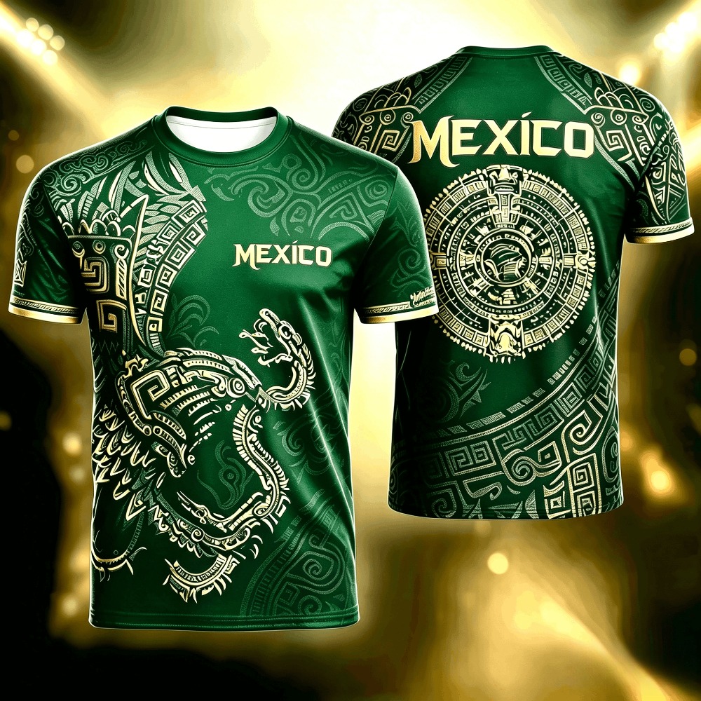 قميص صيفي بطباعة المكسيك للرجا - مراجعة Mens Fashion Mexico وسعره