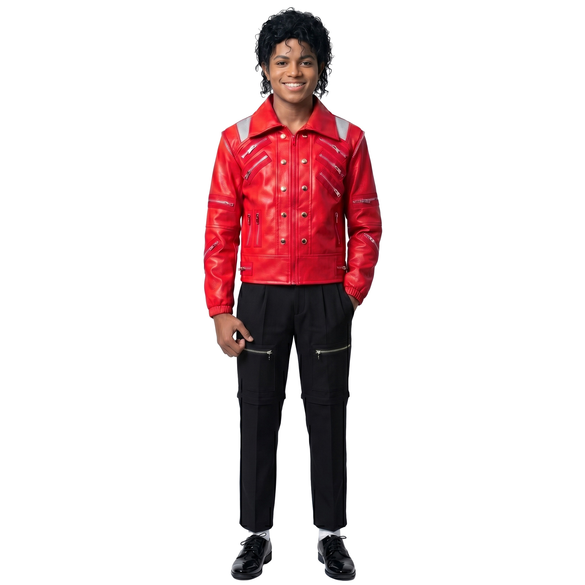 زي نجم البوب في الثمانينيات عل - مراجعة Jacket Mens Fashion وسعره