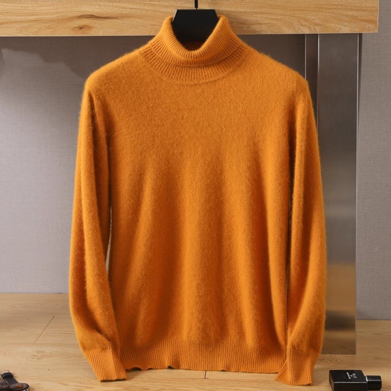 الرجال 100% المنك النقي المخمل - مراجعة Mens Fashion Jumpers وسعره