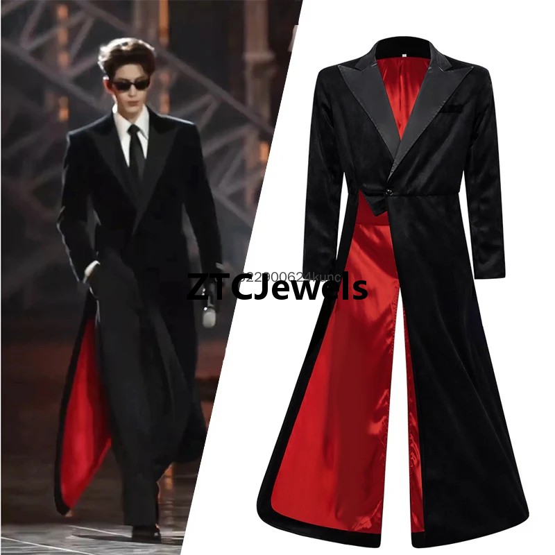 جاكيت رجالي أسود وأحمر بتصميم  - مراجعة Jacket Mens Fashion وسعره