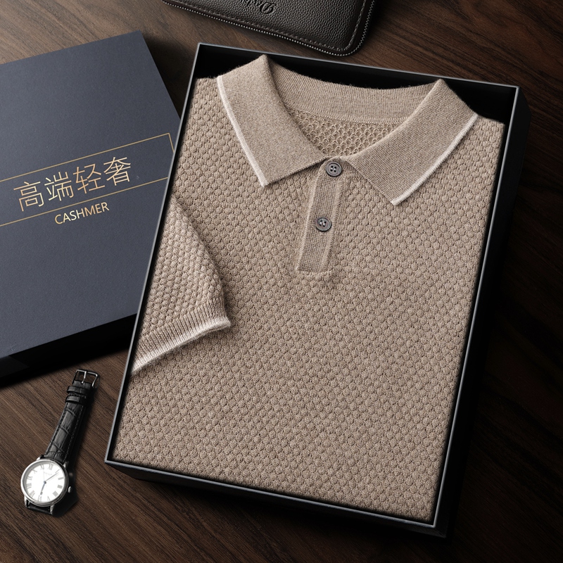 سترة كشمير قصيرة الأكمام للرجا - مراجعة Mens Fashion Jumpers وسعره